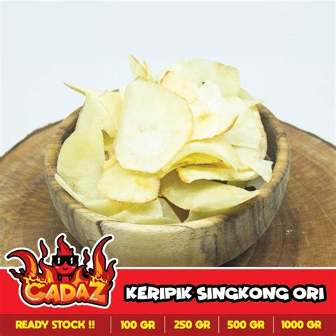 Jual Keripik Singkong Original Asin Gram Enak Renyah Odod Riki