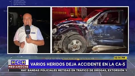 Brutal Accidente Vial Deja Varias Personas Heridas En Potrerillos