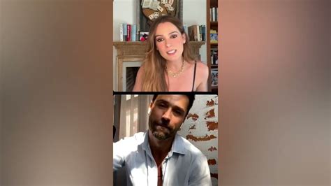 Instagram Live Mar Saura con Matías Novoa Protagonista de La