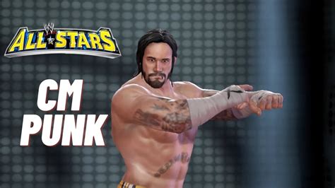 Wwe All Stars Cm Punk Entrance Signature Finisher P Fps