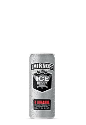 Smirnoff Ice Double Black Guarana Vodka Soda X Ml Can Drinkland