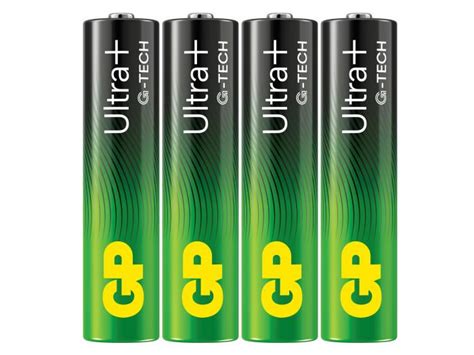 K P Aaa Lr Alkaliska Batterier Gp Ultra Plus Pack Till R Tt Pris