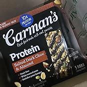 Carman S Gourmet Protein Bar Salted Dark Choc Almond Pack G