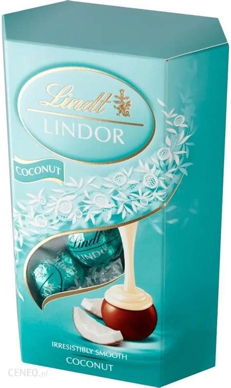 Lindt Pralinki Lindor Mleczne Z Nadzieniem Kokosowym G Ceny I