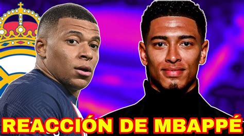 La ReacciÓn De MbappÉ Tras Ver A Bellingham Ganando El Golden Boy “es Una M” Youtube