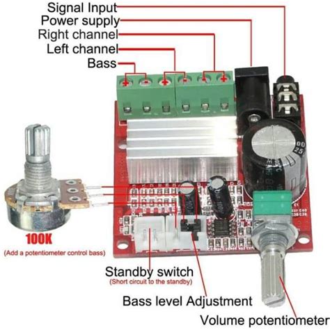 jual kit  channel amplifier    watt  watt shopee indonesia
