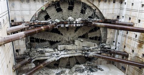 Bertha Seattle S SR 99 Tunneling Machine Is Finally Done Digging WIRED