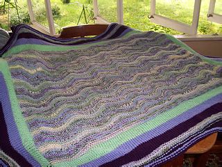 Ravelry No Grandma S Feather And Fan Afghan