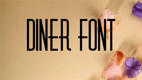 Diner Font Free Download