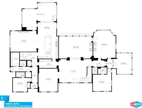 Million Stone Home In Old Westbury New York Floor Plans Homes