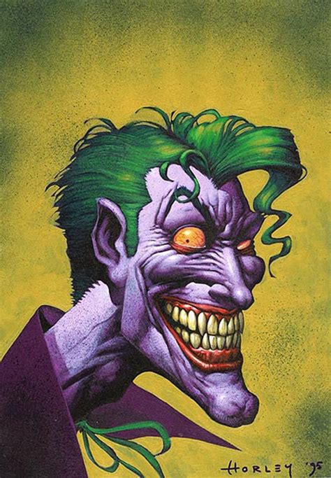 The Joker por Alex Horley Arte de chisisto El guasón Guason dibujo