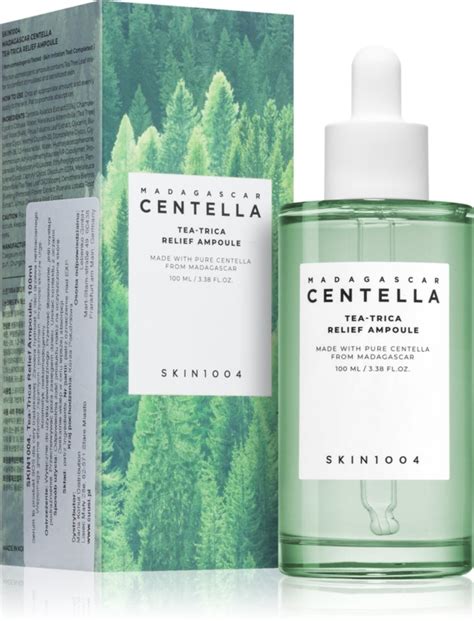 Skin Madagascar Centella Tea Trica Relief Ampoule Serum Facial