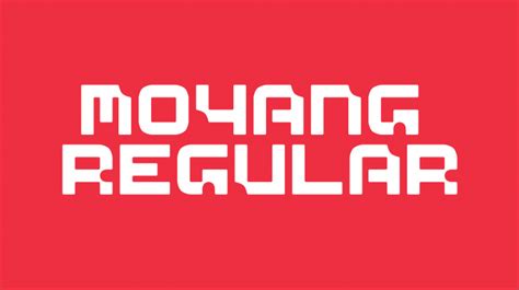 Moyang Regular FontStruct