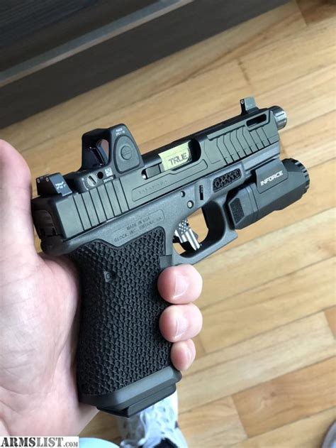 Armslist For Sale Trade Custom Gen 4 Glock 19 W Rmr And Apl