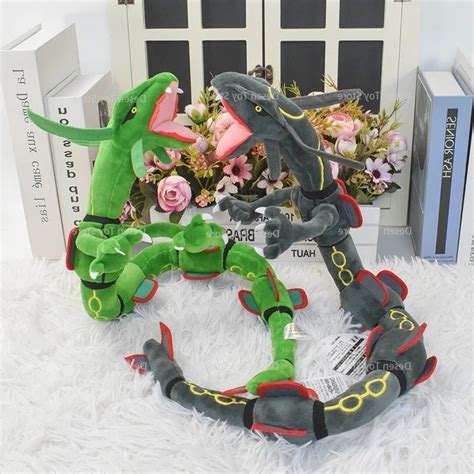 75cm Pokemon Mega Rayquaza Plush Toy Etsy