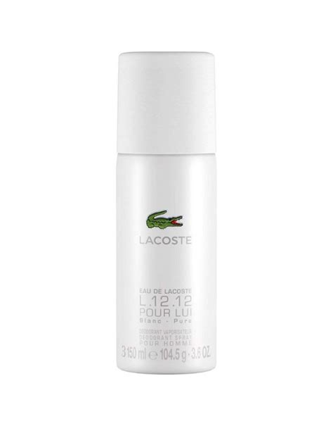 Buy Eau De Lacoste L Blanc Pure Homme Deo Spray Online In Kuwait