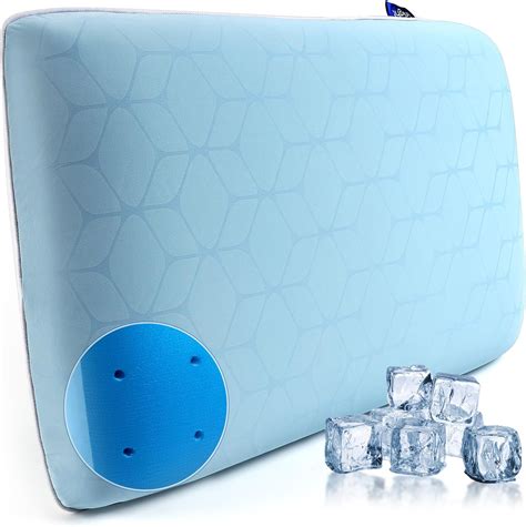 Inight Cooling Pillow Cooling Gel Memory Foam Pillows For Hot Sleepers Back Side Sleepers