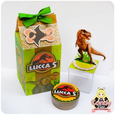 Kit Festa Scrap Jurassic Park Decoração Dinossauros Festa Infantil