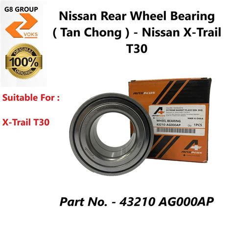 Nissan Rear Wheel Bearing Tan Chong Nissan X Trail T