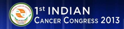 1st Indian Cancer Congress Ecancer