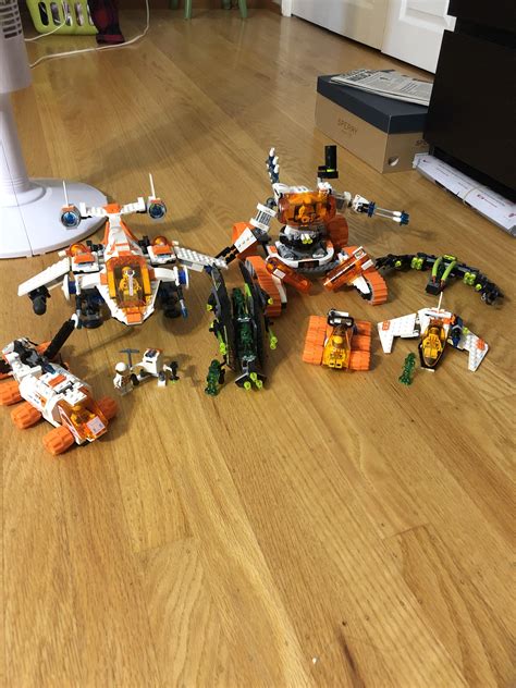 Rebuilt my old Mars Mission sets : r/lego