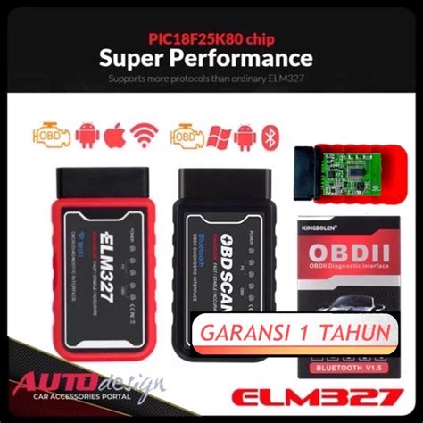 Jual Car Diagnostic OBD II OBD2 ELM327 V1.5 Best Chip KINGBOLEN ...