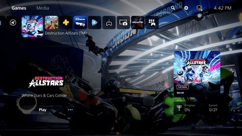 Here S Your First Look At Playstation S New User Interface Rebuilt