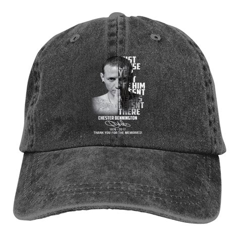 Denim Hat Chester Bennington Linkin Park Rock Legend Memorial Fan