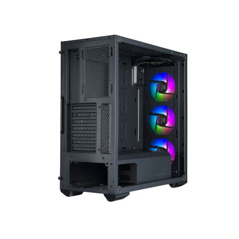 Cooler Master Masterbox Td500 Mesh Argb Mid Tower Tg Atx Casing Black Berdaya