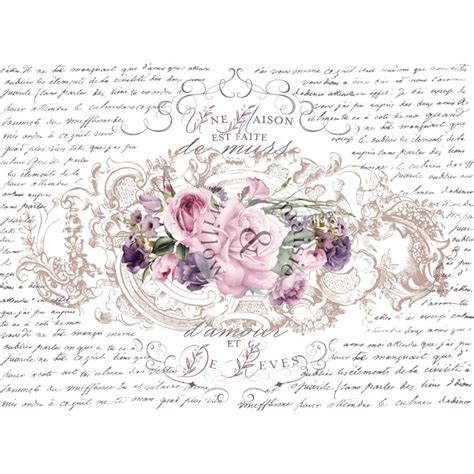 Floral Poems Maisie And Willow Furniture Transfer Redesign With Prima