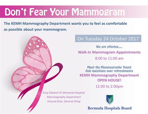 Kemh Mammography Department Puts Breast Health First Bermuda