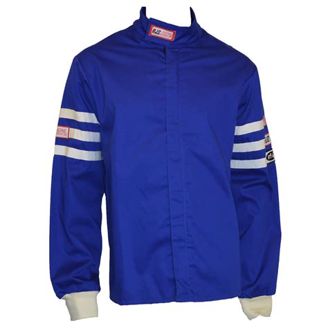 RJS SFI 3 2A 1 Single Layer Racing Jacket Blue 4X Large