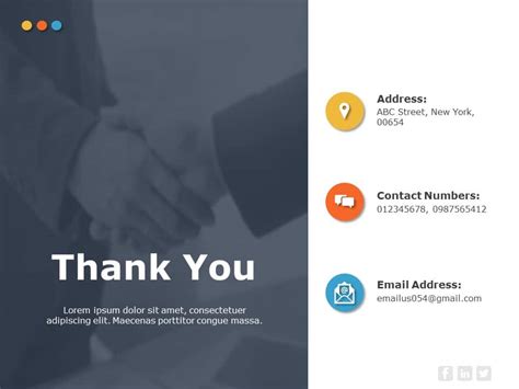 Free Thank You Slide | Thank You Templates | SlideUpLift