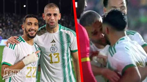 Vid O Dispute Entre Islam Slimani Et Benrahma Pour Un P Nalty En