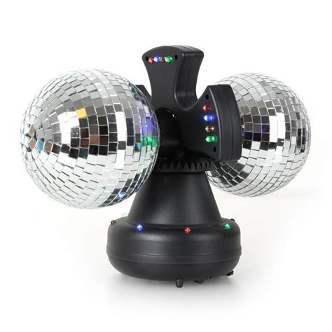 Oneconcept Mirror Ball Double Boule Disco Beleuchtung Back Market