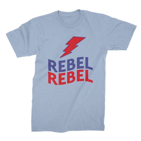 Rebel Rebel Tshirt Rock N Roll T Shirts | Stellanovelty