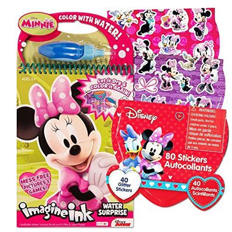 Coloring Book Set Free Coloring Mickey Mouse Stickers Minnie Mouse