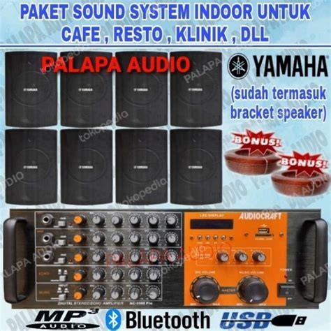 Promo Paket Sound System Indoor Yamaha Untuk Cafe Resto Pro