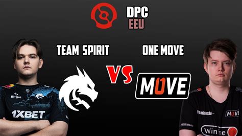 Dota Team Spirit Vs One Move Game Highlights Eeu Dpc Summer