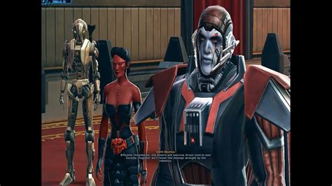 SWTOR Corellia Story Arc Imperial YouTube