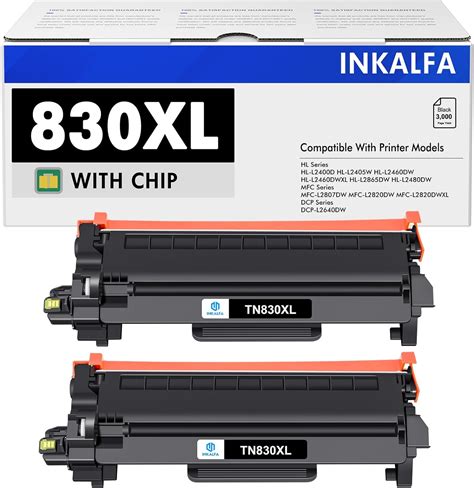 Tn830xl Tn830 Toner For Brother 830xl Replacement For Brother Tn 830xl Tn 830 Tn 830