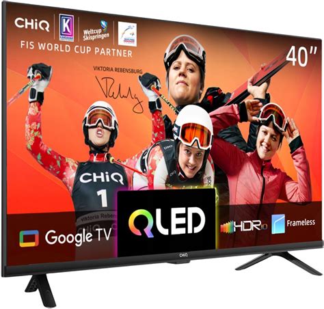 Telewizor Chiq L Qg V Qled Full Hd Hdr Google Tv Frameless Dolby