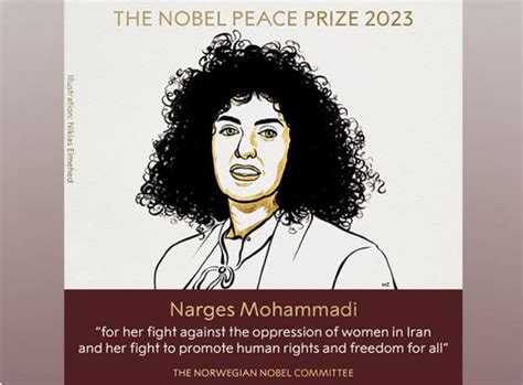 Jailed Iranian Activist Narges Mohammadi Wins Nobel Peace Prize