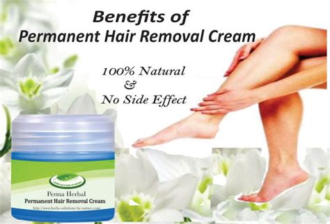 Benefits Of Using A Permanent Hair Removal Cream