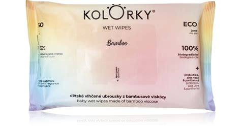 Kolorky Wet Wipes Bamboo Salviette Umidificate Per Bambini Notino It