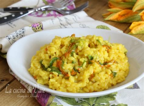 Risotto Ai Fiori Di Zucca Ricetta Per Risotto Cremoso E Gustoso