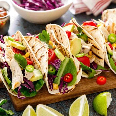 Spicy Chicken Tacos Recipe