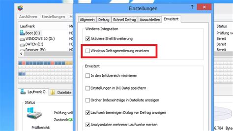Defragmentierung Ersetzen Erkl Rt Computer Bild