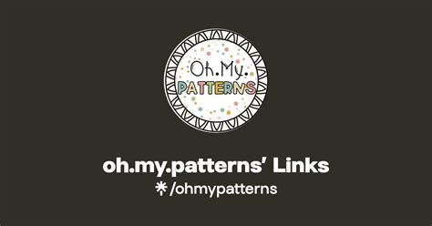 Ohmypatterns Links Linktree