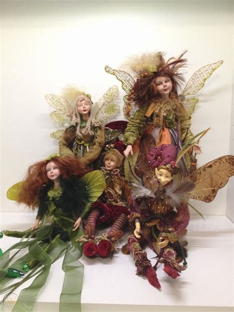 Huge Lot 25 Winward Fairy Doll Collectibles Christmas Fantasy Faerie